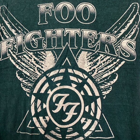 Foo Fighters Logo Rock Band Mineral Wash T-Shirt Extra Small - Picture 2 of 4
